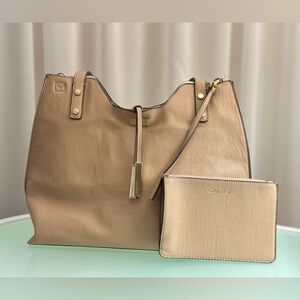 Calvin Klein Leather Tote